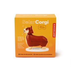 Kikkerland Elroy Solar Corgi Polyresin/Solar Panel 1 pk