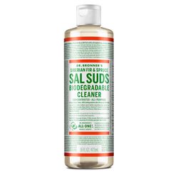 Dr. Bronner's Sal Suds Pine Scent Concentrated Organic All Purpose Cleaner Liquid 16 oz