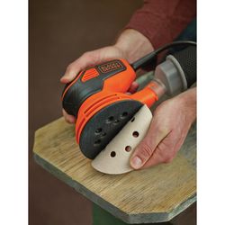 Black+Decker 2.4 amps Corded Random Orbit Sander Tool Only