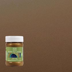 Modern Masters Metallic Paint Collection Satin Blackened Bronze Water-Based Metallic Paint 5.5 oz