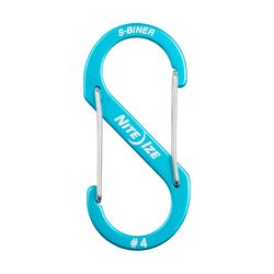 Nite Ize S-Biner Aluminum Blue Dual Carabiner S-Biner