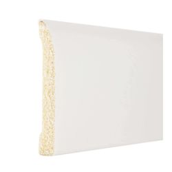 Inteplast Building Products 5/16 in. H X 2-3/8 in. W X 8 ft. L Prefinished White Polystyrene Trim