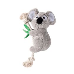 Pet Shop by Fringe Studio Gray Plush Koala Dog Toy 1 pk