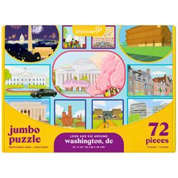 Upbounders Washington DC Jumbo Puzzle for Kids 72 pc