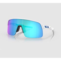 Oakley Sutro Lite Sunglasses Unisex Matte White Frame Gray Lens