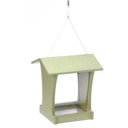 Birds Choice Green Solutions Wild Bird 4.5 lb Plastic Tall Hopper Bird Feeder