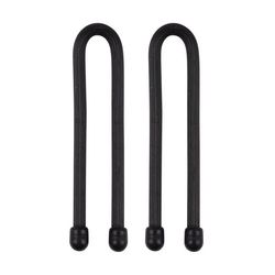 Nite Ize Gear Tie 6 in. L Black Twist Ties 2 pk