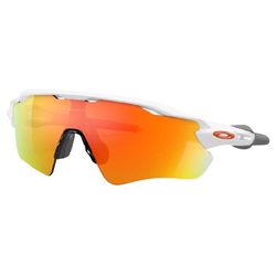 Oakley Radar Sunglasses Unisex White Frame Orange Lens