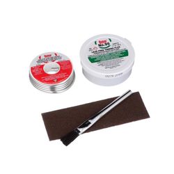 Oatey Safe-Flo 8 oz Lead-Free Plumbing Solder Kit Silver Bearing 50/50 2 pc