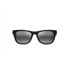 Maui Jim Kaulike Sunglasses Unisex Matte Black Frame Neutral Gray Lens Polarized