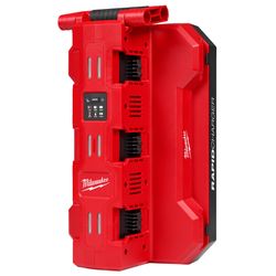 Milwaukee M18 120 V Six Bay Daisy Chain Battery Rapid Charger 1 pk