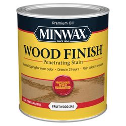 Minwax Wood Finish Semi-Transparent Fruitwood Oil-Based Penetrating Wood Stain 1 qt