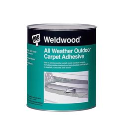 DAP Weldwood High Strength Rubber Tan Adhesive 1 qt