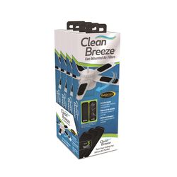 Clean Breeze 10.5 in. H X 1.25 in. W Rectangular Air Purifier Filter 1 pk