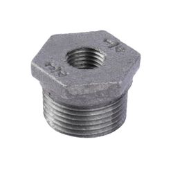 STZ Industries 3/4 in. MIP each X 1/4 in. D FIP Black Malleable Iron Hex Bushing