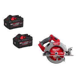 Milwaukee M18 FUEL 7-1/4 in Circular Saw w 2PK FORGE 8Ah Batteries