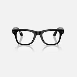 Ray-Ban META WAYFARER - GEN 2 Smart Sunglasses Unisex Shiny Black Frame Graphite Green Transition Le