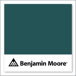 Benjamin Moore Deep Sea Green 735