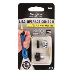 Nite Ize LED Upgrade Combo II White LED Flashlight Bulb Pin/Plug-In Base