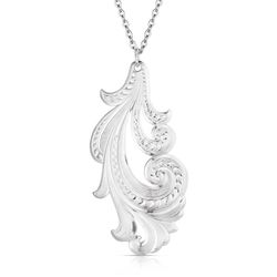 Montana Silversmiths Women's Moonlit Wind Filigree Necklace