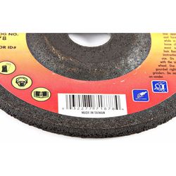 Forney 5 in. D X 7/8 in. X 1/4 in. thick Metal Grinding Wheel 1 pc