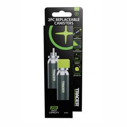 Tracer TrueShot 1 oz Hi-Visibility Replacement Chalk Canister Fluorescent Green 2 pk