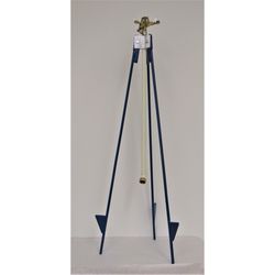 Quality Valve and Sprinkler Tripod Base Impact Sprinkler Head With Stand 1 pk