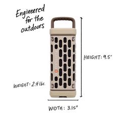 Turtlebox Ranger Wireless Bluetooth Weather Resistant Portable Speaker