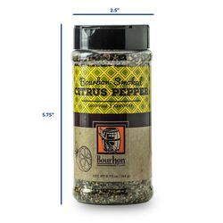 Bourbon Barrel Foods Citrus Pepper BBQ Seasoning 8.75 oz