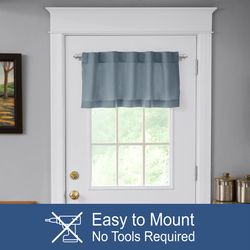 Kenney Satin Silver Traditional/Transitional Magnet Cafe Rod 16 in. L X 28 in. L