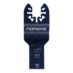 Norske Uni-Fit 3/4 in. High Carbon Steel Oscillating Wood Blade Wood 1 each