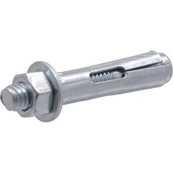 HILLMAN 3/8 in. D X 1-7/8 in. L Steel Hex Head Sleeve Anchors 25 pc