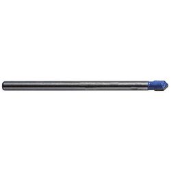 Century Drill & Tool 1/8 in. X 2-1/4 in. L Carbide Tipped Glass and Tile Bit 3-Flat Shank 1 pc