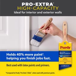 Purdy Pro-Extra High Capacity 2-1/2 in. Stiff Angle Paint Brush
