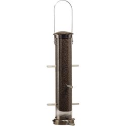 Aspects Aspects Wild Bird and Finch 1.25 qt Polycarbonate Thistle Tube Hanging Bird Feeder 8 ports