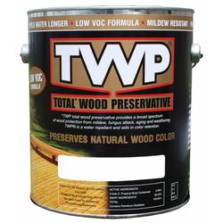 TWP 1500 Series Flat/Matte Honey Tone Semi-Transparent Oil-Based Wood Preservative 1 gal