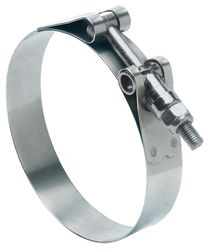 Ideal Tridon 4 in to 4.31 in. SAE 400 Hose Clamp Stainless Steel Band T-Bolt