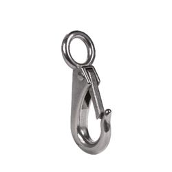 Campbell 3/4 in. D X 3-29/32 in. L Polished Stainless Steel Quick Snap 190 lb