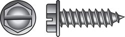 HILLMAN No. 10 Ga. X 1/2 in. L Slotted Hex Washer Head Sheet Metal Screws 100 pk