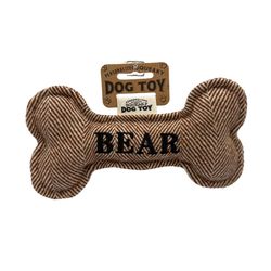 History and Heraldry Bear Squeaky Dog Toy