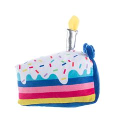 Pet Shop by Fringe Studio For Dog Multicolored Plush Cake It Easy Dog Toy 1 pk