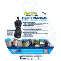 Star brite PVC Mesh Trash Bag
