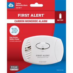 First Alert Battery-Powered Electrochemical Carbon Monoxide Detector