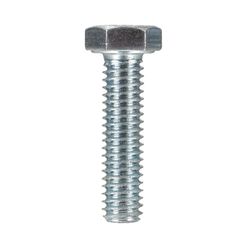 HILLMAN 5/16 in. D X 1-1/4 in. L Heat Treated Zinc Steel Hex Head Cap Screw 100 pk