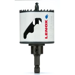 LENOX Speed Slot 2 in. Bi-Metal 1.5 in. L Hole Saw Arbor Included