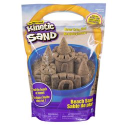 Spin Master Kinetic Play Sand Beach Natural Brown