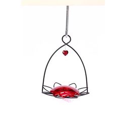 Birds Choice Hummingbird 3 oz Plastic/Steel Nectar Bird Feeder 1 ports