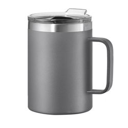 OGGI Thermo 14 oz Gray BPA Free Mug Vacuum Insulated Tumbler