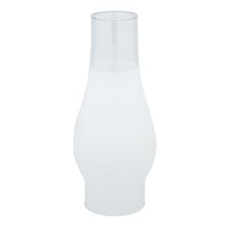 Westinghouse Classic Chimney White Glass Lamp Shade 1 pk