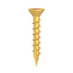 Grip-Rite PrimeGuard Plus No. 8 wire X 1-1/4 in. L Tan Star Bugle Head Deck Screws 1 lb 194 pk